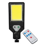 Lampara Reflector Solar Led Cob 90w Ip65 Sensor Movimiento 15000 Mah