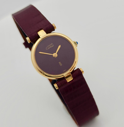 Reloj Must De Cartier Vendome Vermeil Original Funcionando 