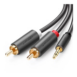 Cable Ugreen 2 Rca Macho A 3.5 Mm 5m Auxiliar Convertidor