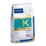 Alimento Virbac Veterinary Hpm Kidney Support Para Gato Sabor Mix En Bolsa De 3kg
