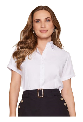 Camisete Basica 04 Feminina Social Casual Secretaria Empresa