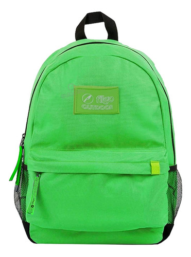 Mochila 17 Pulgadas Escolar Urbana Verde Fluo