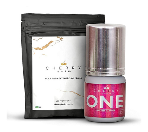 Cola Para Cílios Cherry One 3ml Para Extensão De Cílios