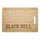 Tabla De Cortar Picar Carne Marca Black Bull Asado Bbq