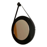 Espelho Redondo Decorativo 40cm Premium Moldura Em Acrílico