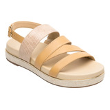 Sandalia Flexi Mujer Estilo 122903 Camel