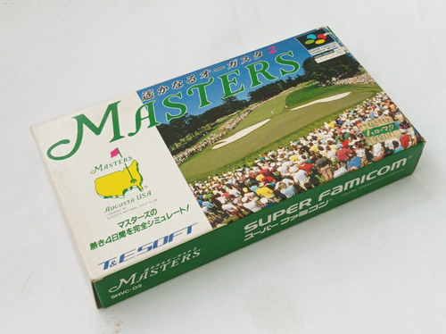 Super Famicom Original Game 100% Harukanaru Golf Masters 2