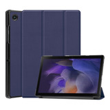 Funda Smart Para Samsung Galaxy Tab A8 10.5 X200 Azul Marino