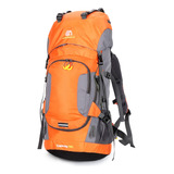 Mochila Impermeable De 60 L, Senderismo, Deporte, Camping, M