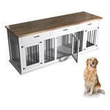 Kennel Mueble Tv Personalizable Elegancia Comodidad Mascota