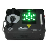 Máquina De Humo Gbr V-1500 Dmx Color Negro 220v