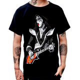 Playera Kiss Ace Frehley Banda Rock Aesthetic