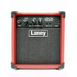 Amplificador Laney Lx10 Guitarra 10watts Rojo