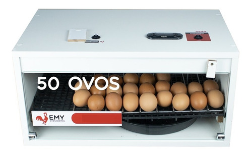 Chocadeira Automática Até 50 Ovos De Galinha E Outras Aves