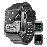 Reloj Inteligente Militar Para Hombre (responder/llamar) A