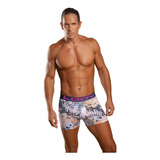 Pack 3 Boxer Lody Algodon Lycra Estampado Moda Con Elastico