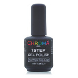 Chroma Gel No Wipe Parte Superior Coat Gel Polish 15 ml