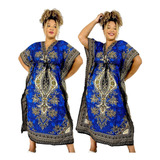 Vestido Kaftan Longo Plus Size Evangelica Estampas Incriveis