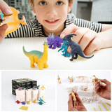 2 Kit Excavación De Dinosaurios  Juguete  Para Niños