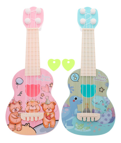 Miniukelele De Juguete Para Niñas, Niños Pequeños, Bebés, 2