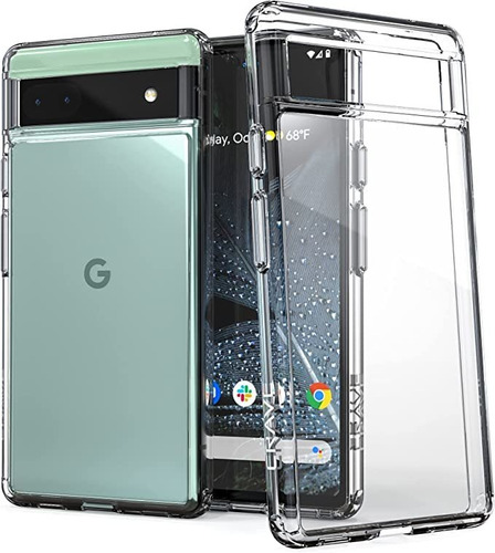 Crave Clear Guard Para Pixel 6a Case, Estuche Transparente A