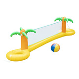 Scs Direct Juego De Red Inflable Gigante De Voleibol De Palm