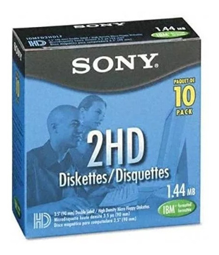 Disquettes  3.5 Nuevos, 1.44mb Floppy 10pzas Sony