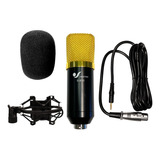 Venetian S810 Microfono Condenser Estudio Karaoke Shockmount