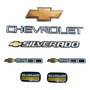 Kit De Emblemas Chevrolet Silverado 2001-2005 Chevrolet Silverado