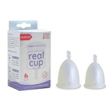 Copita Menstrual Real Cup Pack 2 Copas Talla S Y M 