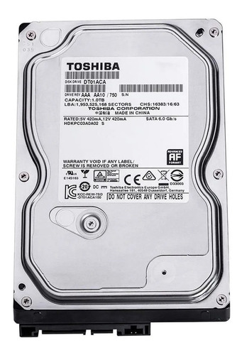 Disco Duro Interno Toshiba Dt01aca050 500gb Para Pc/portátil