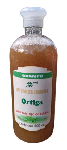 Champú Artesanal De Ortiga X 500 Cc 