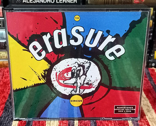 Erasure Circus Box 2 Cd + Dvd Impecable Igual A Nuev