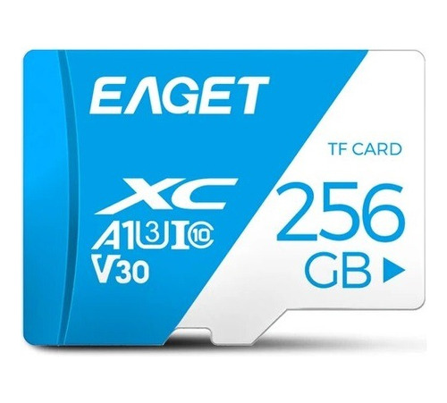 Cartão Microsd Eaget - Class10 - 256gb - 100mb/s - Promoção