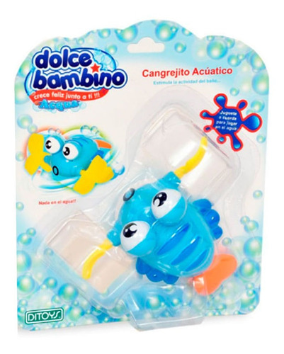 Dolce Bambino Cangrejito Acuático Ditoys Full