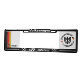 Portaplacas Europeo Deutschland Germany Volkswagen R Racing