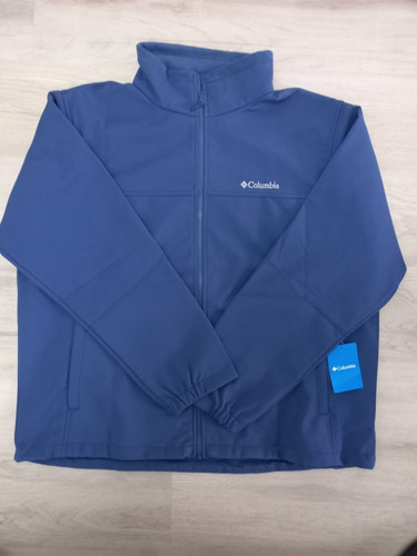 Campera Columbia Softshell Xxl Azul Nueva