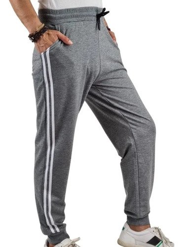 Pack 2 Jogger Pantalón Buzo Hombre Algodón Verano. Sin Polar