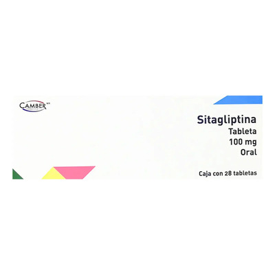 Sitagliptina 100 Mg Caja Con 28 Tabletas | Meses sin interés