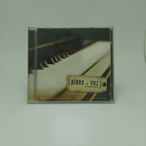 Cd Paulo César Beruk & Leandro Rodrigues - Piano E Voz