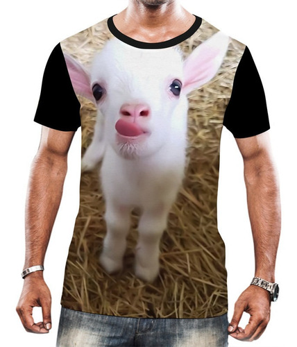 Camiseta Camisa Animais Da Fazenda Cabra Cabrito Bode Hd 6