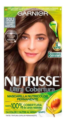 Nutrisse Ultra Cobertura Mascarilla Castaño Claro