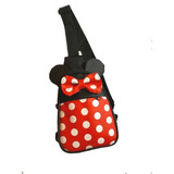 Mariconera Pechera Mochila Cruzada Niño Niña Minnie Mouse