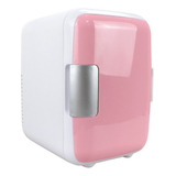 Refrigerador Pequeño Rosa Para Coche Al Aire Libre, 12 Litro