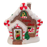 Figura Decorativa Casa Navidad Tienda De Dulces Navideño