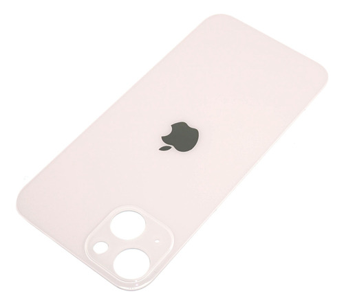Refaccion Tapa Trasera Cristal Para iPhone 13 Adhesivo Rosa
