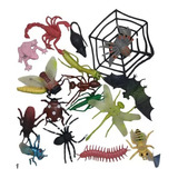 Set De 17 Insectos Y Animales Surtidos Colores