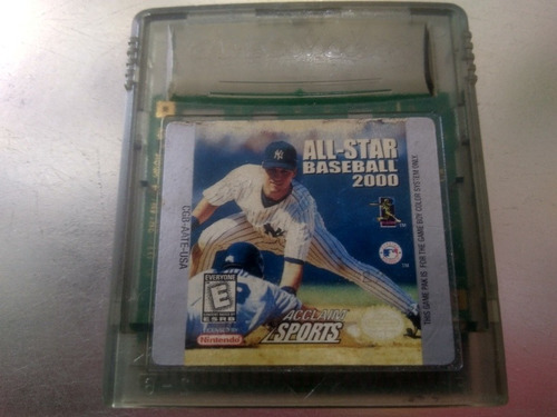 Juego De Gameboy Color Original,all Star Baseball 2000.