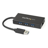 Startech.com Hub Usb 3.0 Con Adaptador Gigabit Ethernet - 5