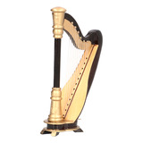 Mini-harp, Réplica De Instrumento Musical, Mesa De Oficina E